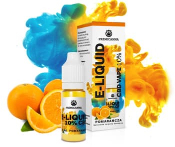 Premicanna CBD E-Liquid 10% Orange — 10ml Vape Juice